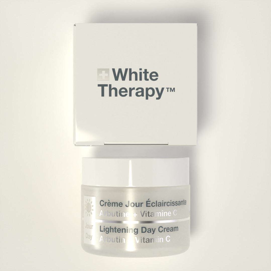White Therapy + Crema de Día Iluminadora con Arbutina y Vitamina C
