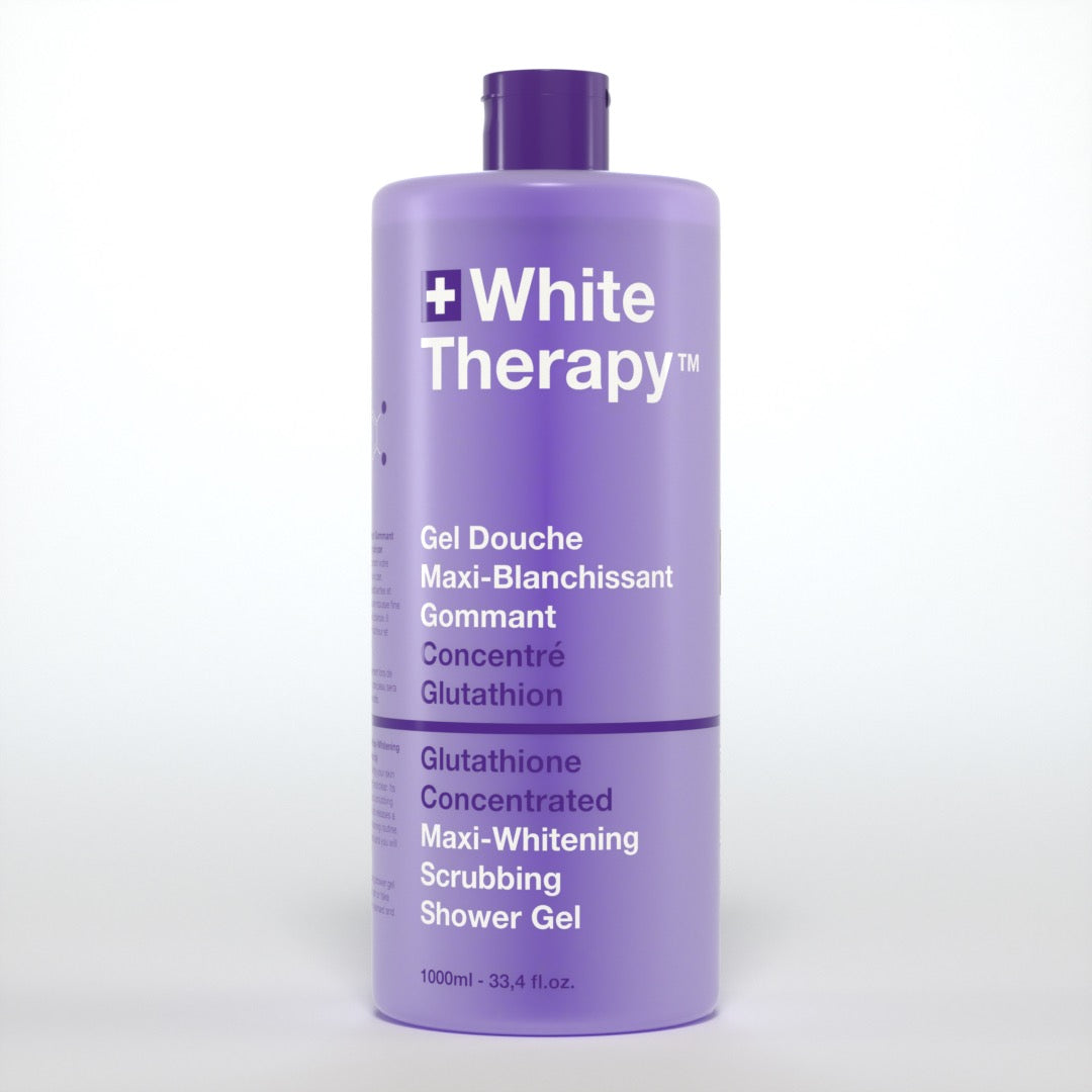 White Therapy + Glutatión Concentrado Gel de Ducha Maxi-Blanqueante Exfoliante