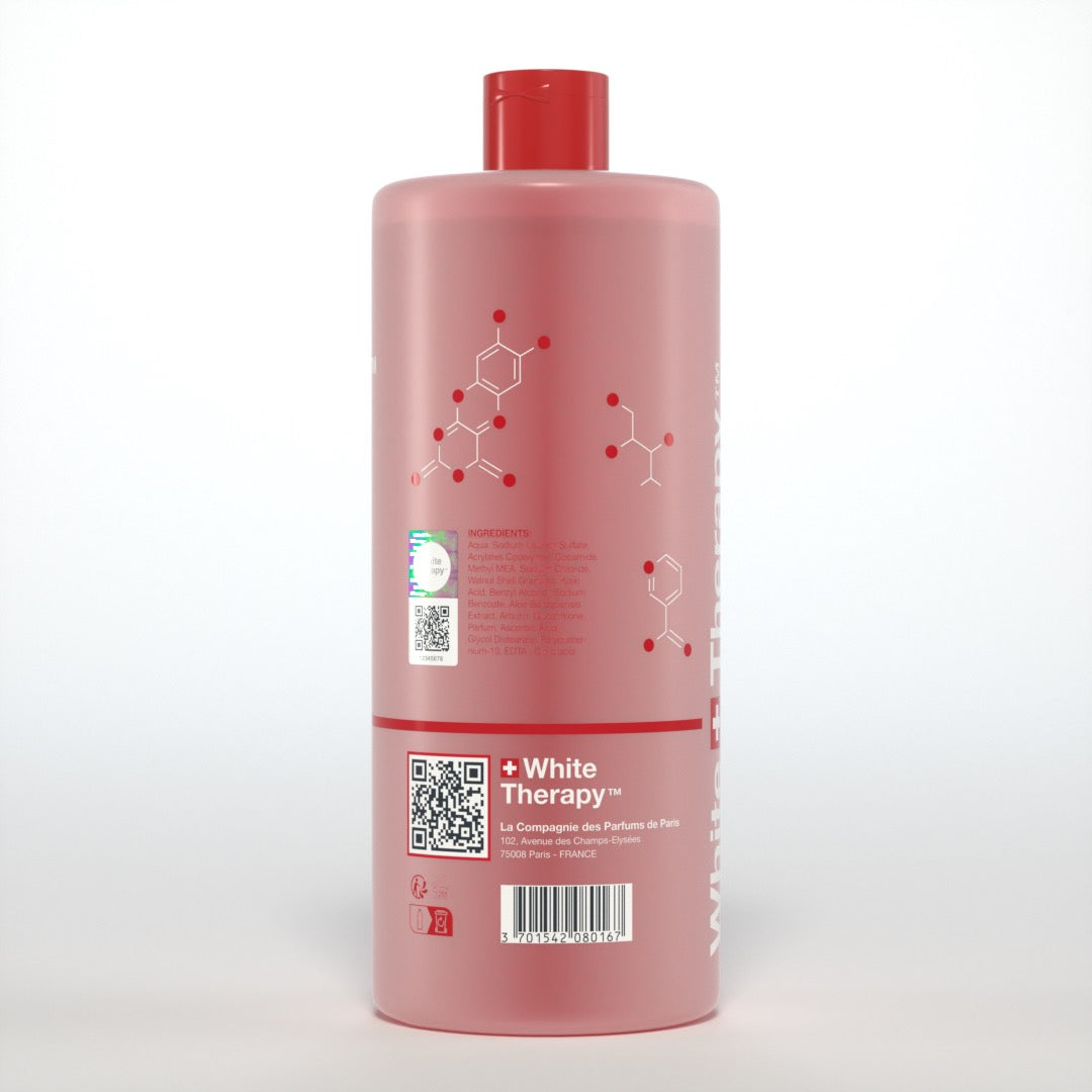 White Therapy + Gel de Ducha Exfoliante Extra-Aclarante Concentrado con Arbutina
