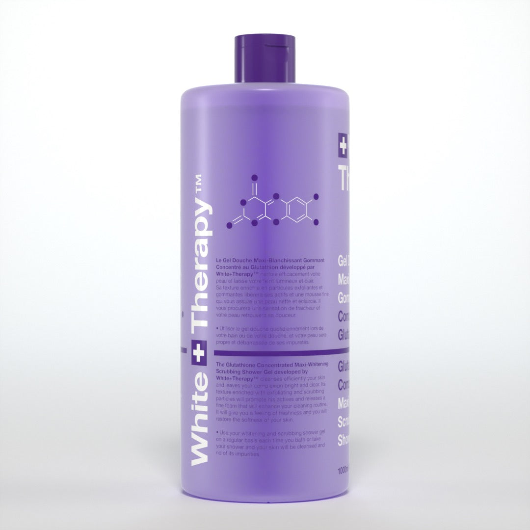 White Therapy + Glutatión Concentrado Gel de Ducha Maxi-Blanqueante Exfoliante