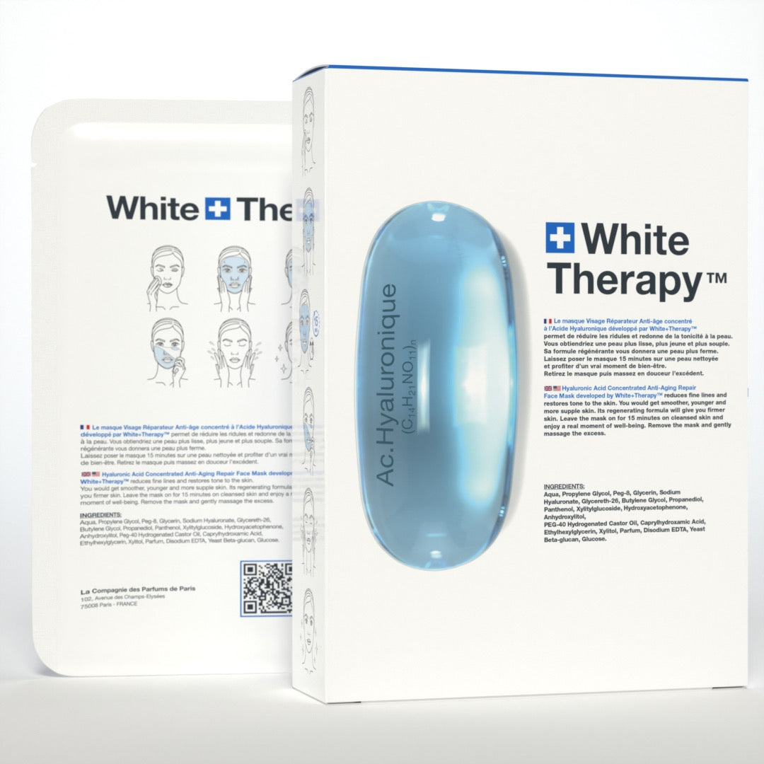 White Therapy + Hyaluronic acid Repairing Anti-Ageing Face Mask