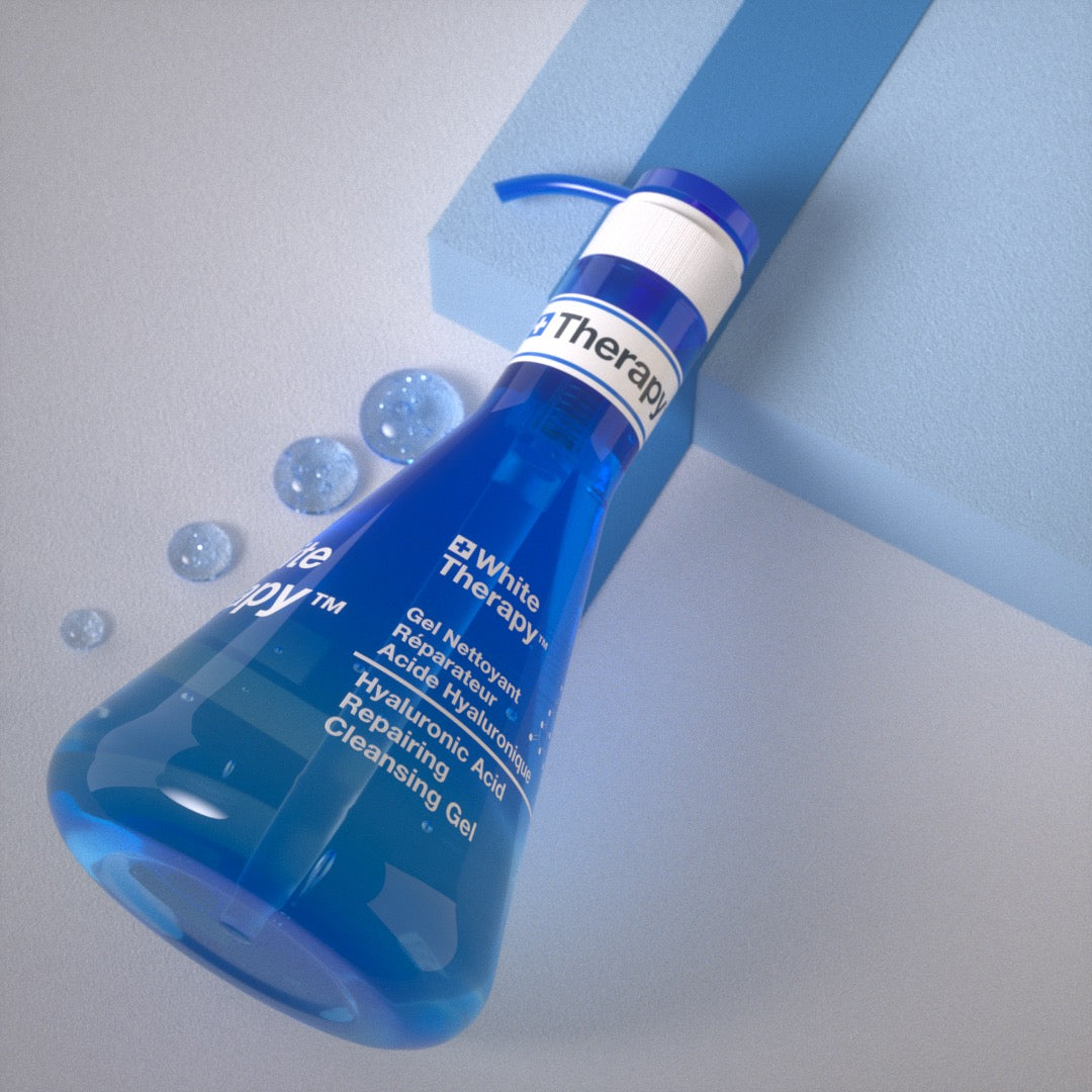 White Therapy + Hyaluronic Acid Repairing Cleansing Gel