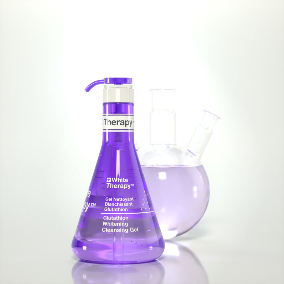 White Therapy + Gel Limpiador Blanqueador con Glutatión