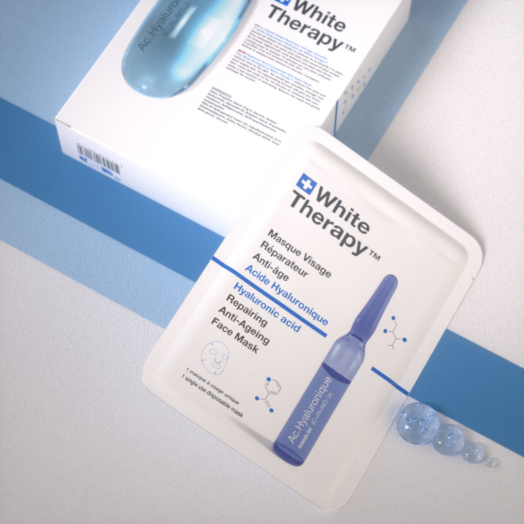 White Therapy + Hyaluronic acid Repairing Anti-Ageing Face Mask