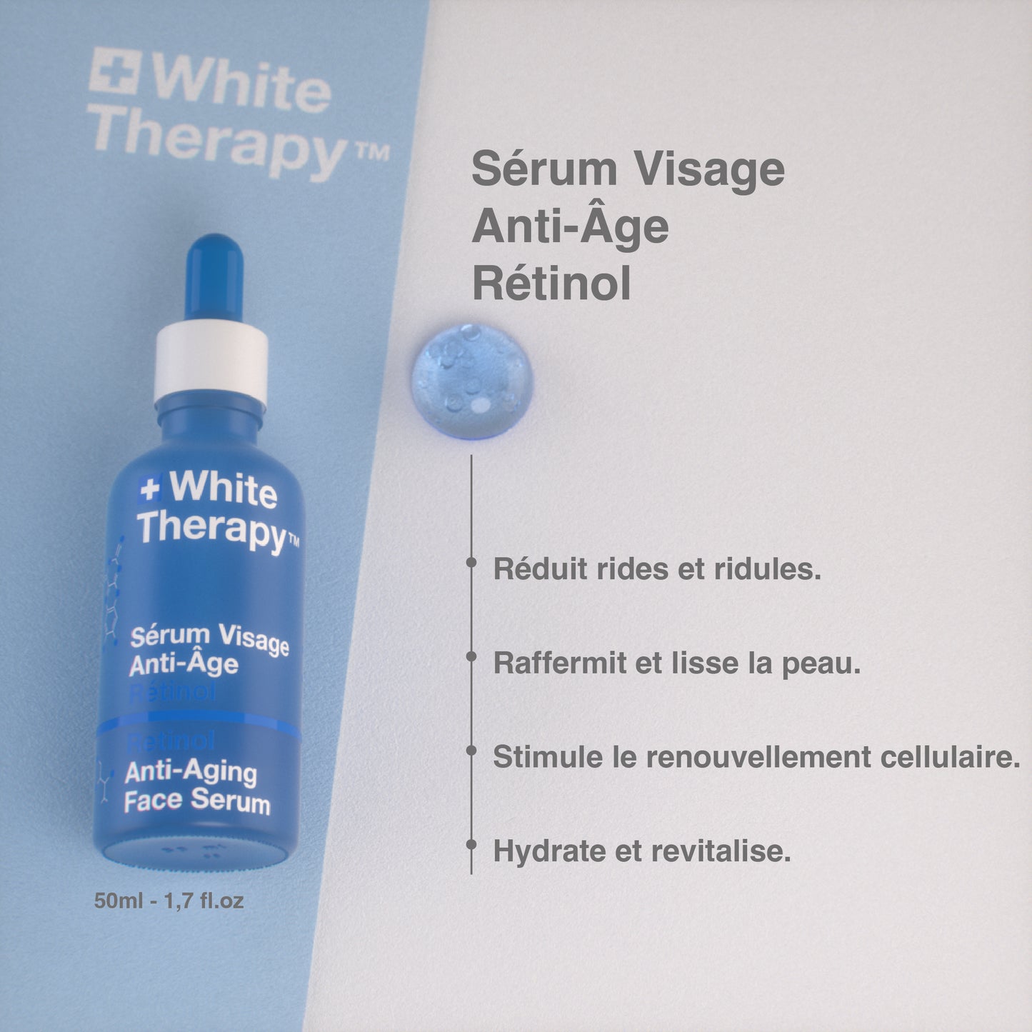 White Therapy + Retinol Anti-Aging Face Serum