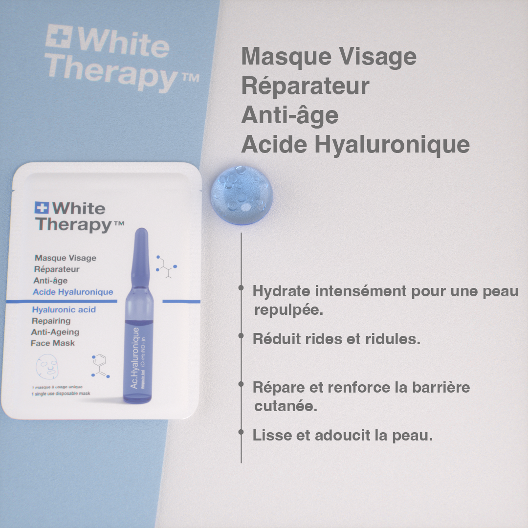 White Therapy + Hyaluronic acid Repairing Anti-Ageing Face Mask