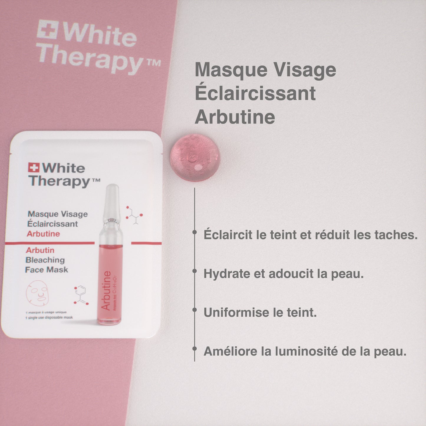 White Therapy + Arbutin Bleaching Face Mask