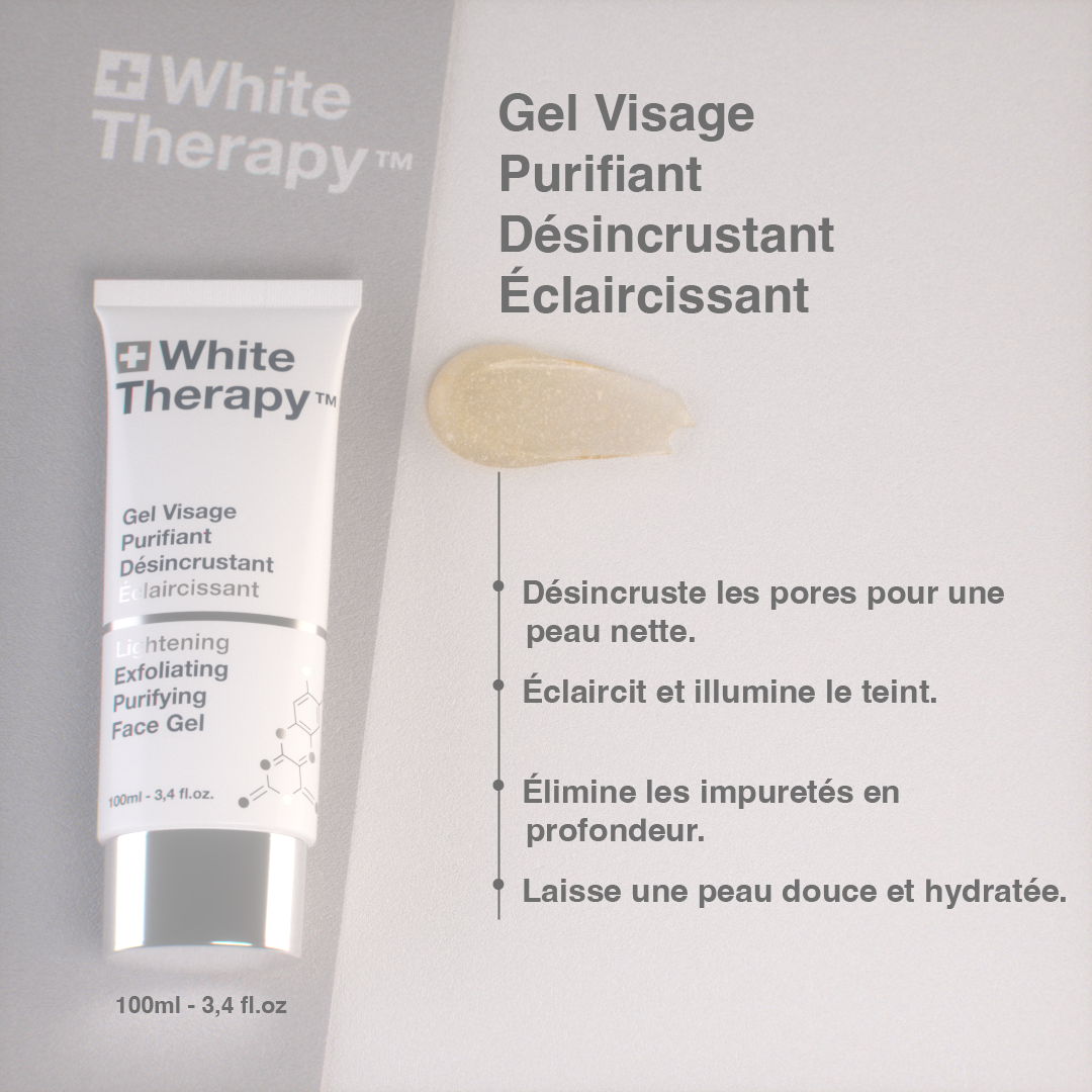 White Therapy + Lightening Exfoliating Purifying Face Gel