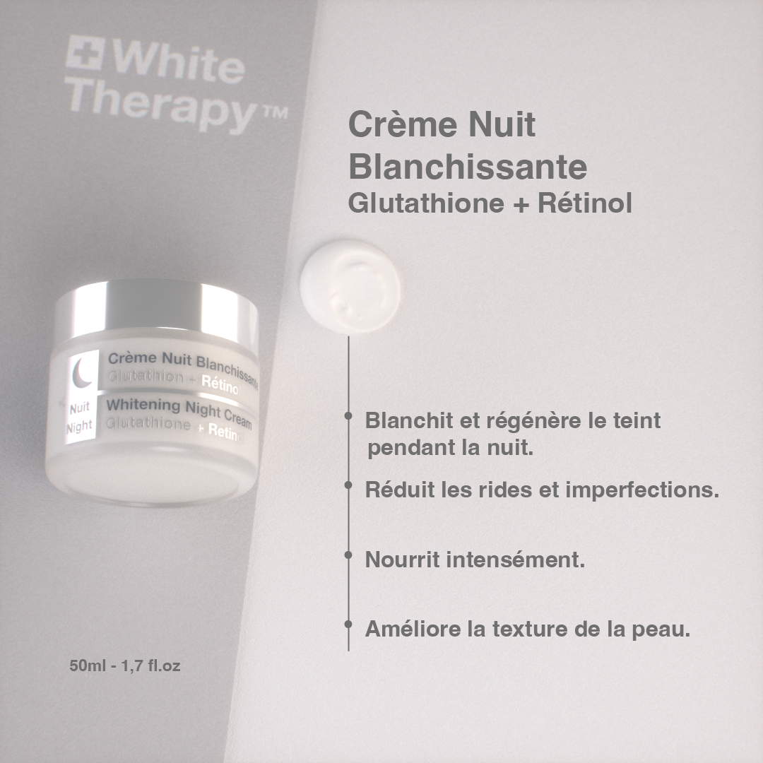 Glutathione + Retinol Whitening Night Cream