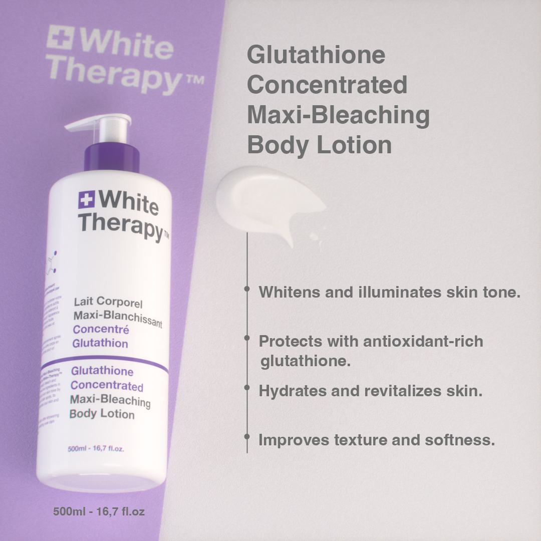 White Therapy + Leche Corporal Concentrada de Glutatión Maxi-Whitening
