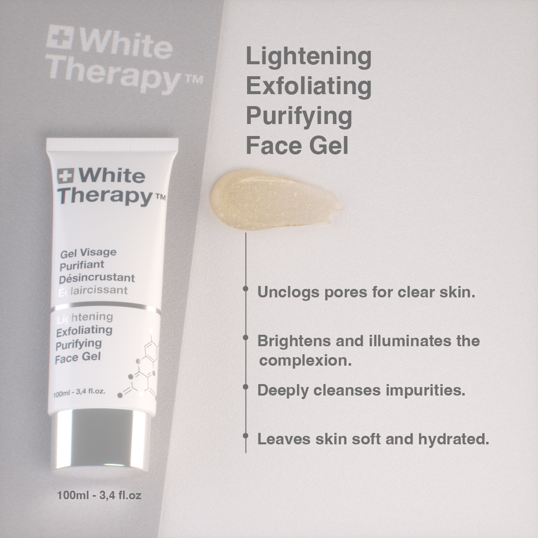 White Therapy + Lightening Exfoliating Purifying Face Gel
