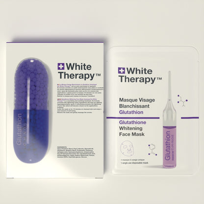 White Therapy Whitening Face Mask Glutathione