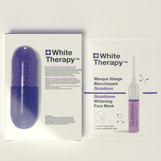 White Therapy Whitening Face Mask Glutathione