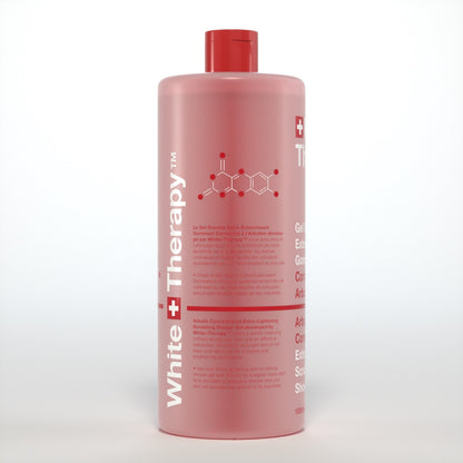 White Therapy + Gel de Ducha Exfoliante Extra-Aclarante Concentrado con Arbutina