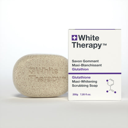 White Therapy + Glutathione Maxi-Whitening Scrubbing Soap 