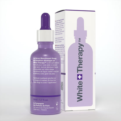 White Therapy + Suero Facial Blanqueador con Glutatión