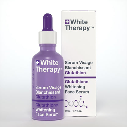White Therapy + Suero Facial Blanqueador con Glutatión