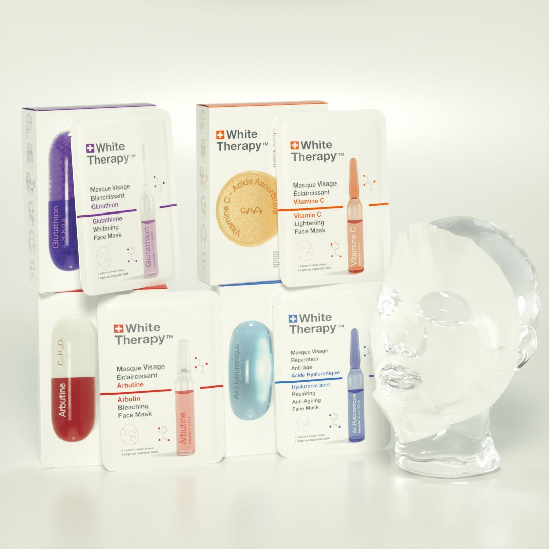 White Therapy Whitening Face Mask Glutathione