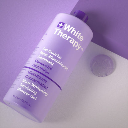 White Therapy + Glutatión Concentrado Gel de Ducha Maxi-Blanqueante Exfoliante