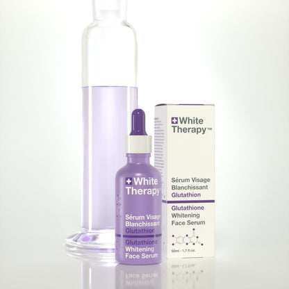 White Therapy + Suero Facial Blanqueador con Glutatión