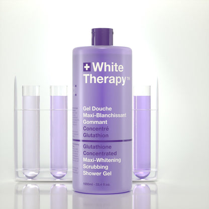 White Therapy + Glutatión Concentrado Gel de Ducha Maxi-Blanqueante Exfoliante