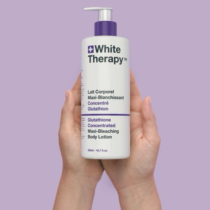 White Therapy + Leche Corporal Concentrada de Glutatión Maxi-Whitening