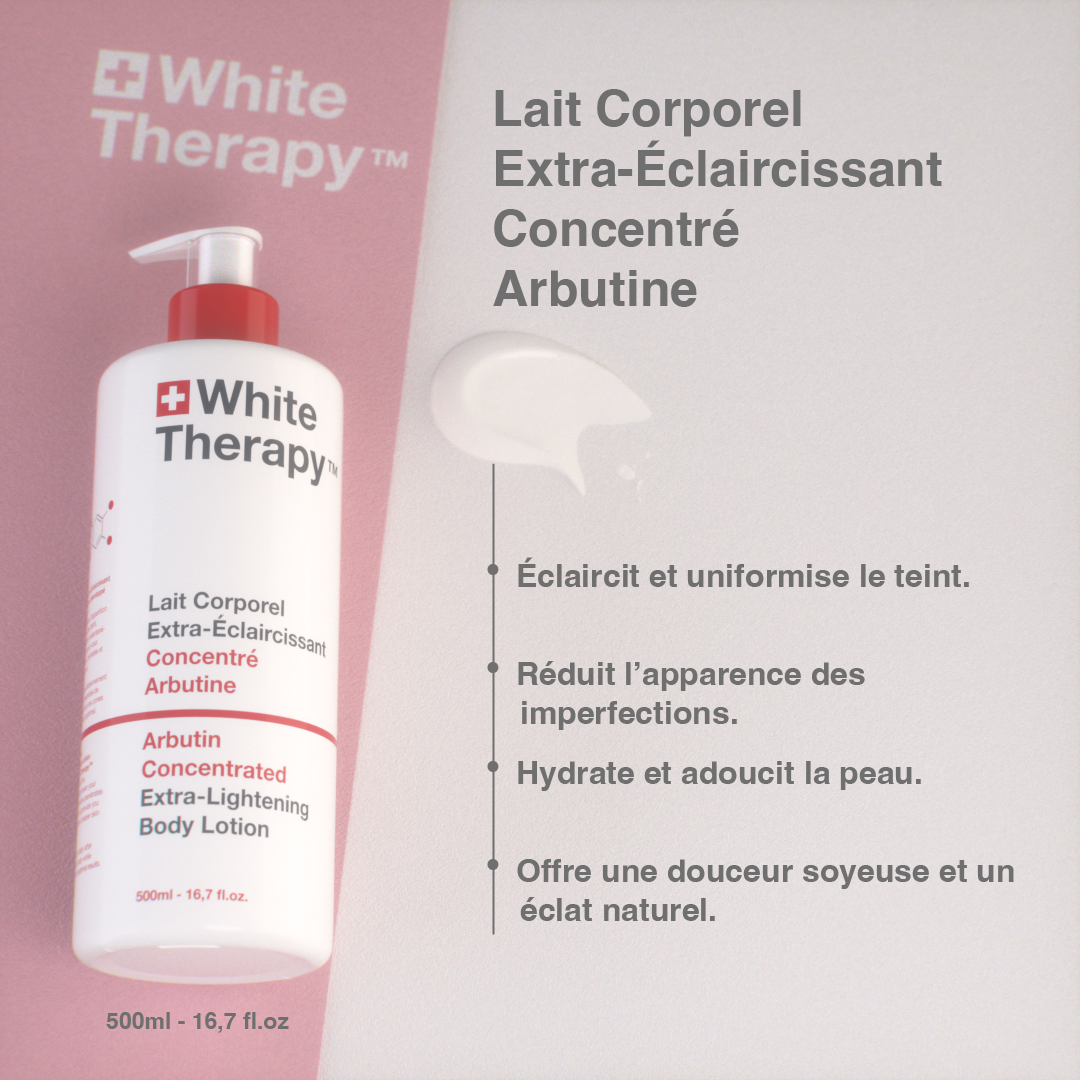 White Therapy + Arbutina Leche Corporal Concentrada Extra Aclarante