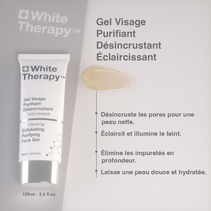 White Therapy + Lightening Exfoliating Purifying Face Gel 