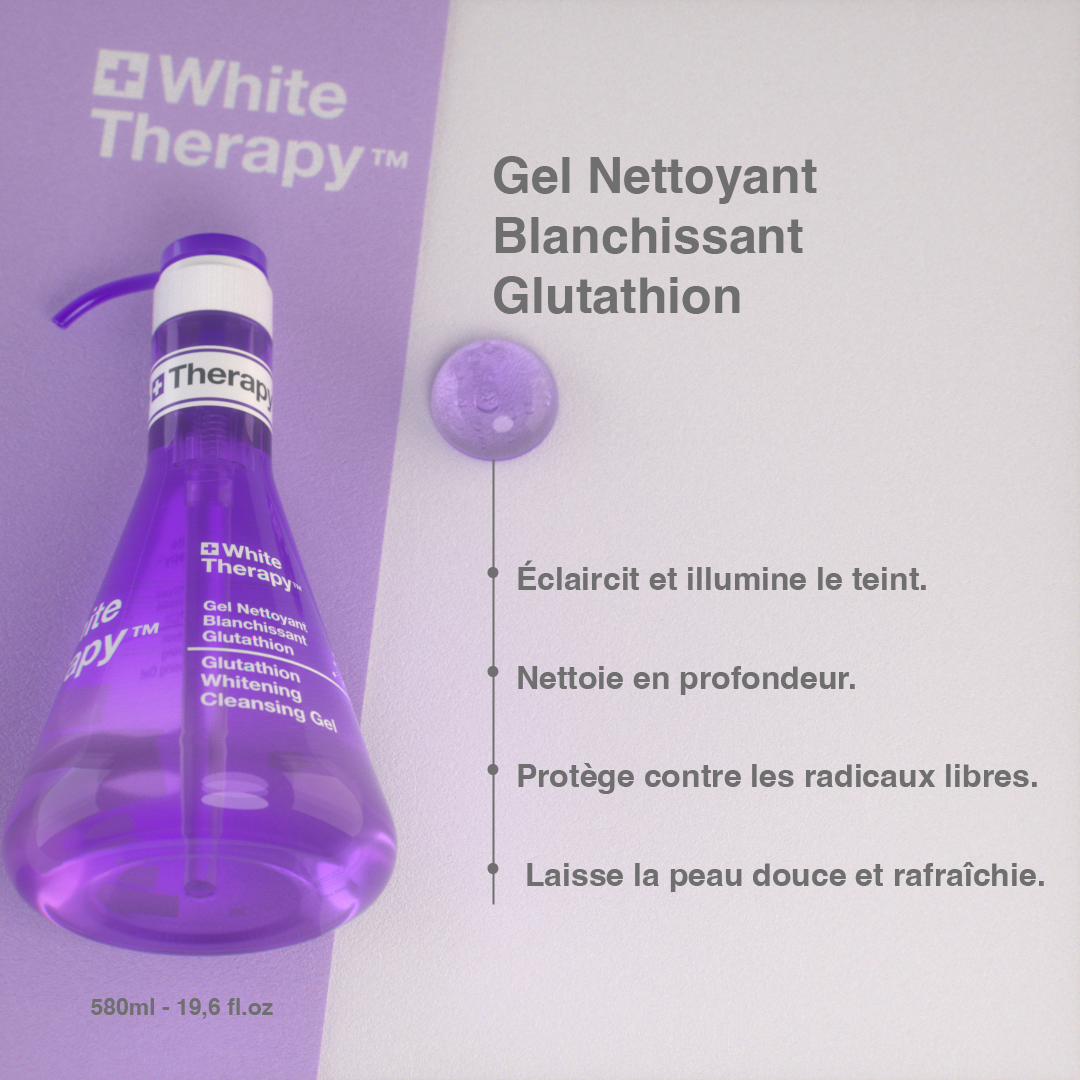 White Therapy + Glutathion Whitening Cleansing Gel 