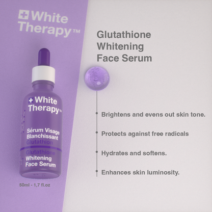 White Therapy + Suero Facial Blanqueador con Glutatión