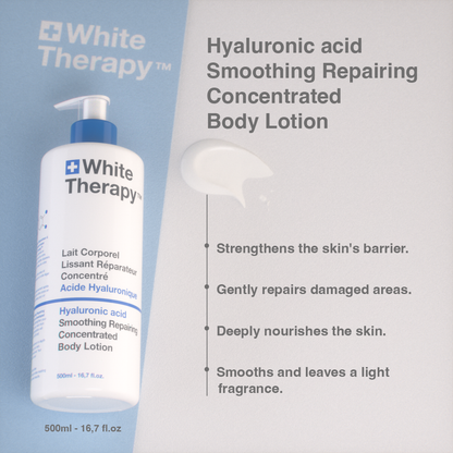 White Therapy + Hyaluronic acid Smoothing Repairing Concentrated Body Lotion