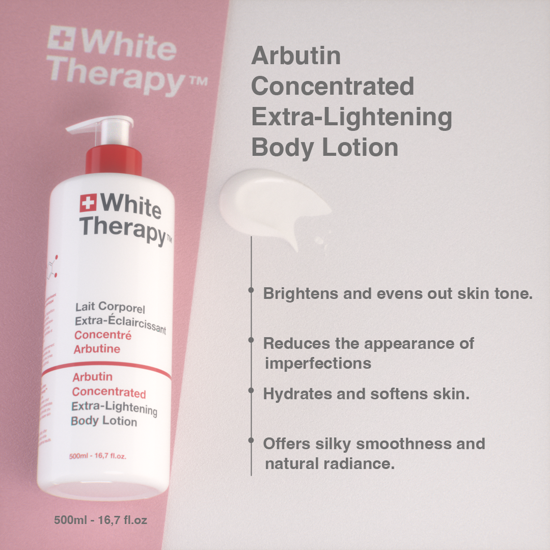 White Therapy + Arbutina Leche Corporal Concentrada Extra Aclarante