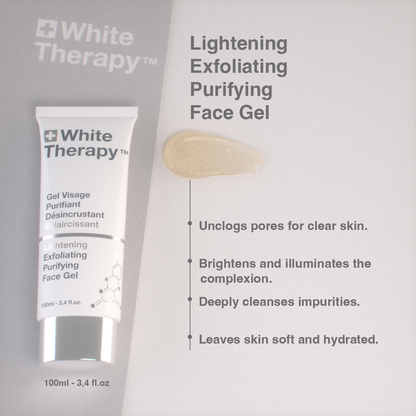 White Therapy + Lightening Exfoliating Purifying Face Gel 