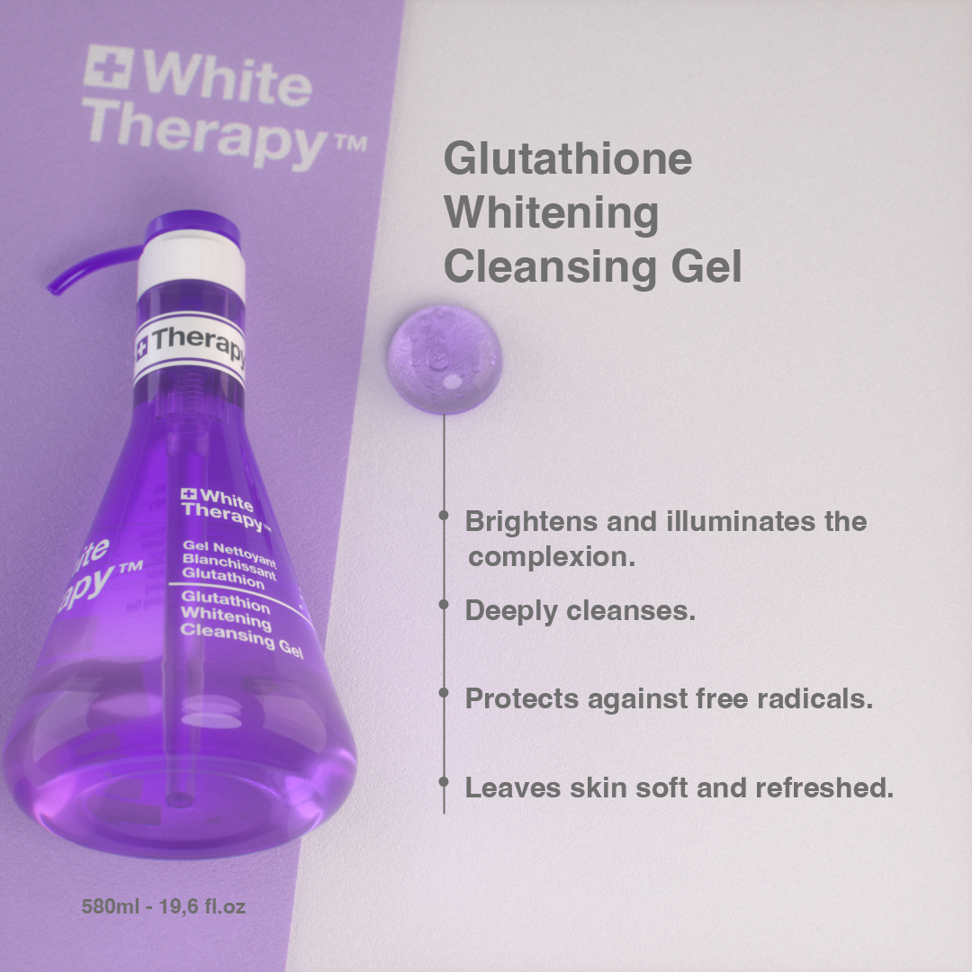 White Therapy + Glutathion Whitening Cleansing Gel 