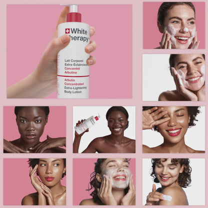 White Therapy + Arbutina Leche Corporal Concentrada Extra Aclarante