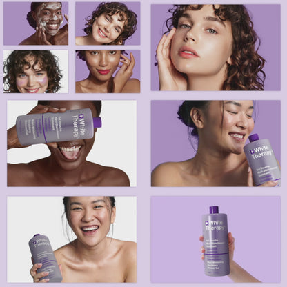 White Therapy + Glutatión Concentrado Gel de Ducha Maxi-Blanqueante Exfoliante