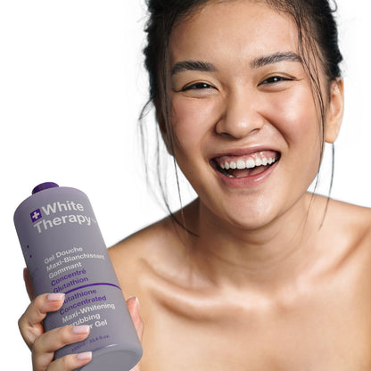 White Therapy + Glutatión Concentrado Gel de Ducha Maxi-Blanqueante Exfoliante